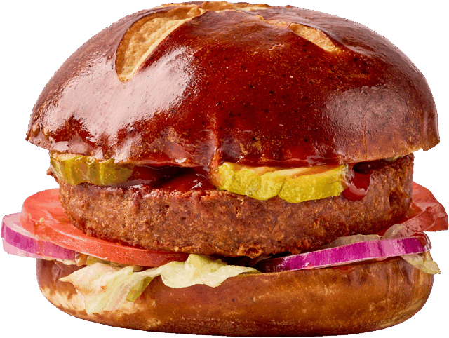 Capas vegan burger